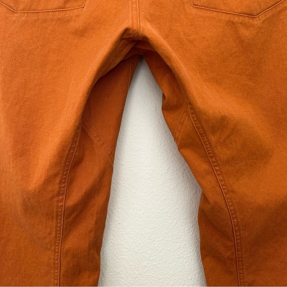 Salewa Fanes Utility Pant Gorpcore Outdoor Hemp Cotton Rust Size US36 XL- EU XXL - Picture 10 of 16